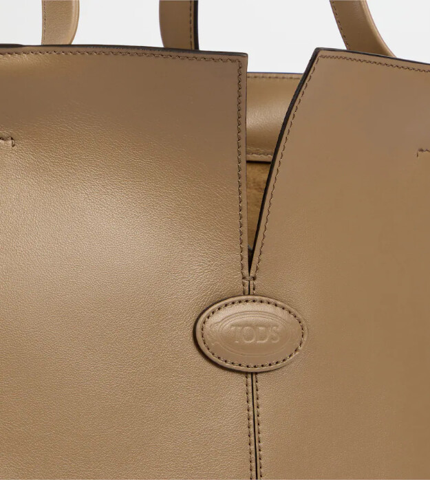 tods di bag folio aus leder mittel-klein