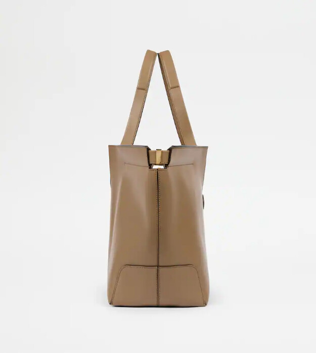 tods di bag folio aus leder mittel-klein