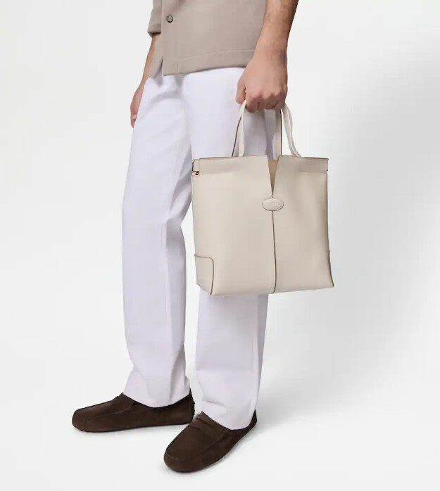 tods di bag folio aus leder klein
