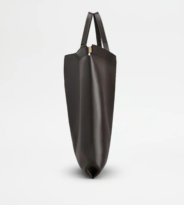 tods di bag folio aus leder groß